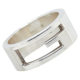 Gucci Branded G Ring #11 SV925 Silver Women's GUCCI