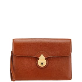 Burberry Nova Check Second Bag in Brown Leather for Women