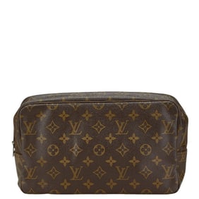 Louis Vuitton Monogram True Toilet 28 Second Bag/Clutch Bag M47522 Brown Women's LOUIS VUITTON