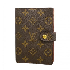 Louis Vuitton Monogram Agenda PM Planner Cover R20005 Brown for Men and Women