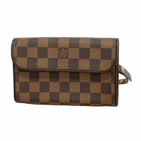Louis Vuitton Damier Florentine Waist Bag N51856 Ebene SPO Women's