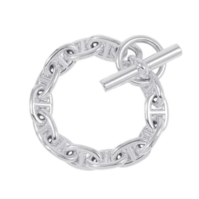 Hermes Chaine d'Ancre MM Bracelet, 13 links, SV925 silver, HERMES