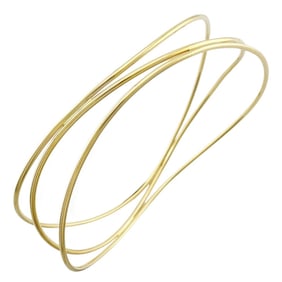 Tiffany Elsa Peretti Wave 3-Row Bangle, 18k Gold, Women's, TIFFANY & Co.