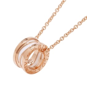 Bvlgari B-zero1 Design Legend Necklace in 18K Pink Gold and CE Ceramic (356117)