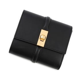 Celine Small Trifold Wallet 16, Black, 10F523CQ7