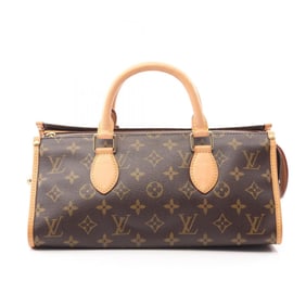 Louis Vuitton Popincourt Handbag, Coated Canvas and Leather, Monogram, Women's, Brown, M40009