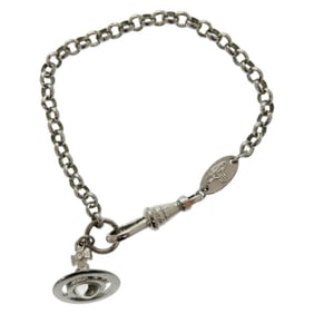 Unused Vivienne Westwood Petit Orb B662116 Metal Silver Bracelet 1236Vivienne
