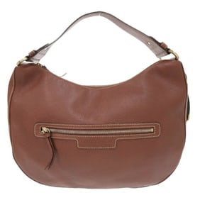Bvlgari Leather Brown Shoulder Bag 0853BVLGARI
