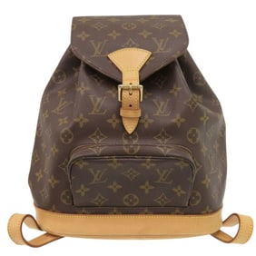 Louis Vuitton Montsouris MM Monogram M51136 Backpack/Daypack Bag LV 0829LOUIS VUITTON