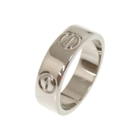 Like new Cartier Love Ring, 18KWG/750WG #50 White Gold 0310CARTIER