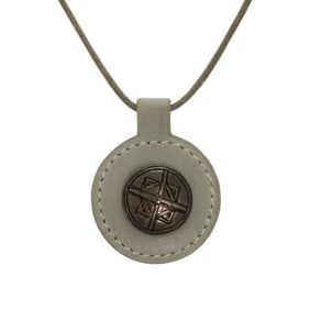 Hermès Touareg Leather Green Choker with E Stamp 0590HERMES