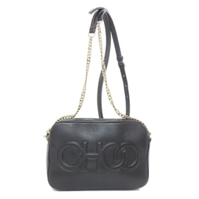 Jimmy Choo Chain Shoulder Bag Leather Women's