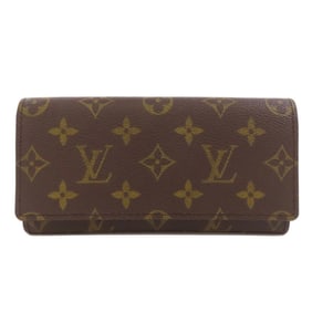 Louis Vuitton Porte Carte Credit Long Wallet Monogram Canvas Women's LOUIS VUITTON
