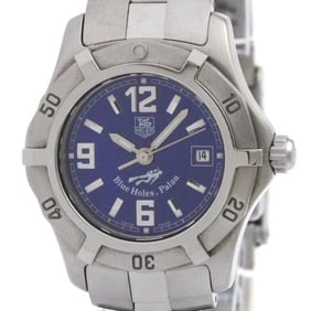 TAG HEUER 2000 Exclusive Steel Quartz Ladies Watch WN1316 Polished