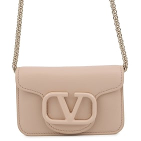 Valentino Garavani Chain Shoulder Business Card Case Leather P0Y41ZXL VALENTINO Bag