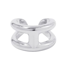 Hermès Osmose PM Ring, SV925 Silver, Ring Size 54, HERMES