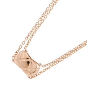Chanel Coco Crush Collection Necklace 18KPG J11356 CHANEL Pendant