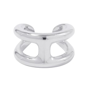 Hermès Osmose PM Ring, SV925 Silver, Ring Size 53, HERMES