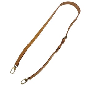 LOUIS VUITTON Louis Vuitton Shoulder Strap, Natural Vegetable Leather Bag Beige, for Men and Women