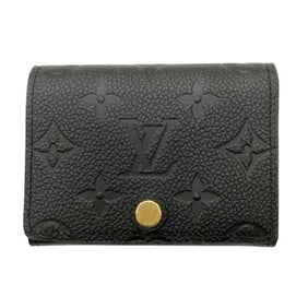 LOUIS VUITTON Louis Vuitton Business Card Case Envelope Carte de Visite Monogram Empreinte Noir