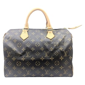 LOUIS VUITTON Speedy 30 M41526 AA0064 Monogram Canvas Handbag for Men and Women