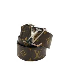 LOUIS VUITTON Santur M9821 Belt, Monogram, LV Hardware, Buckle, Women's