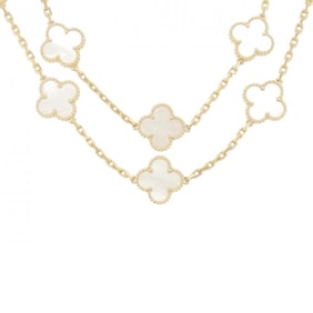 Van Cleef & Arpels Vintage Alhambra 20 Motif Necklace