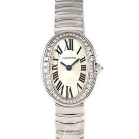 Cartier Mini Baignoire WG D WB520025 Quartz Watch
