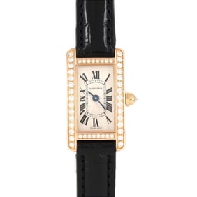 Cartier Mini Tank Américaine PG D WB710014 PG/RG Quartz Watch