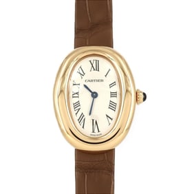 Cartier Baignoire SM YG WGBA0007 Quartz Watch