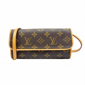 LOUIS VUITTON Louis Vuitton Pochette Twin PM M51854 Clutch Bag Shoulder Pouch Monogram Women's Men's