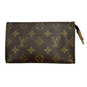 LOUIS VUITTON Louis Vuitton Pouch Bucket Monogram Women's Brown LV