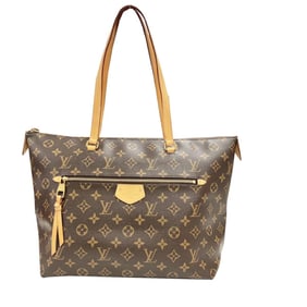 LOUIS VUITTON IENA MM M42267 MI0197 Monogram Tote Bag, Handbag, Women's, Brown