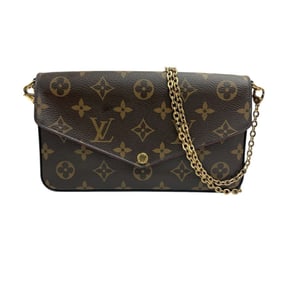 LOUIS VUITTON Pochette Felicie Chain Shoulder Bag M61276 NZ1148 Clutch Monogram Canvas