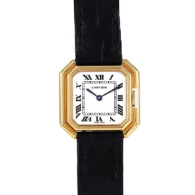 Cartier Santur YG 82720752 Watch Manual Winding
