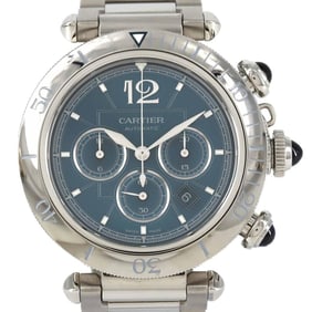 Cartier Pasha de Chronograph WSPA0039 Stainless Steel Automatic Watch
