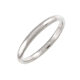 CHANEL John Parisien #58 Ring, Platinum