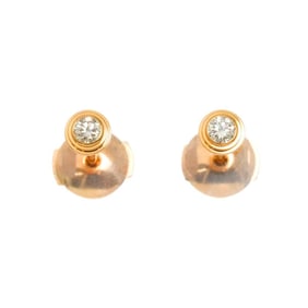 Cartier Damour Earrings, XS, Diamond, 18K PG Pink Gold 750, Diamant Léger