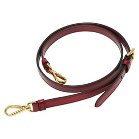 Prada shoulder strap, red leather, women's, PRADA
