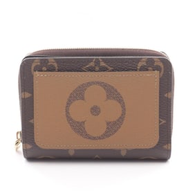 Louis Vuitton Portefeuille Lou Monogram Reverse Bifold Wallet, Leather, Women's, Brown, M81461