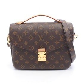 Louis Vuitton Metis MM Monogram Pochette Handbag in Coated Canvas and Leather, Brown, M44875
