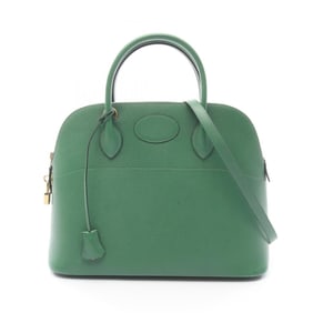 Hermes Hermès Bolide 35 handbag, Couchvel Couchvel, women's, green