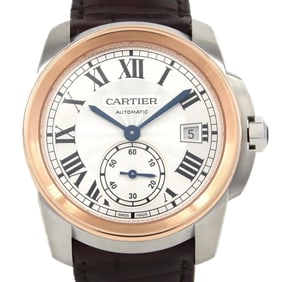 Cartier Calibre de PG Two-tone Watch W2CA0002 SSxPG Automatic