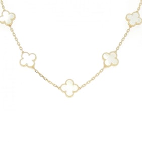 Van Cleef & Arpels Vintage Alhambra 10 Motif Necklace