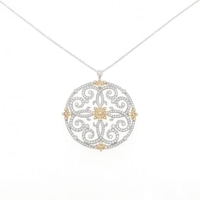 Tiffany Scroll Necklace