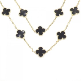Van Cleef & Arpels Vintage Alhambra 20 Motif Necklace
