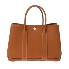 HERMES Garden Party TPM Toffee A Stamp (circa 2017) Women's Negonda Handbag Rank Pre-owned Ginzo