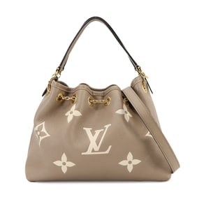 Louis Vuitton Two-Tone Monogram Empreinte LV Bundle 2-Way Handbag/Shoulder Bag in Leather with