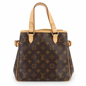 Louis Vuitton Monogram Batignolles Handbag, Brown, M51156