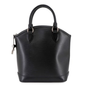 Louis Vuitton Epi Lockit PM Handbag Leather Noir Black M42292 Lock it